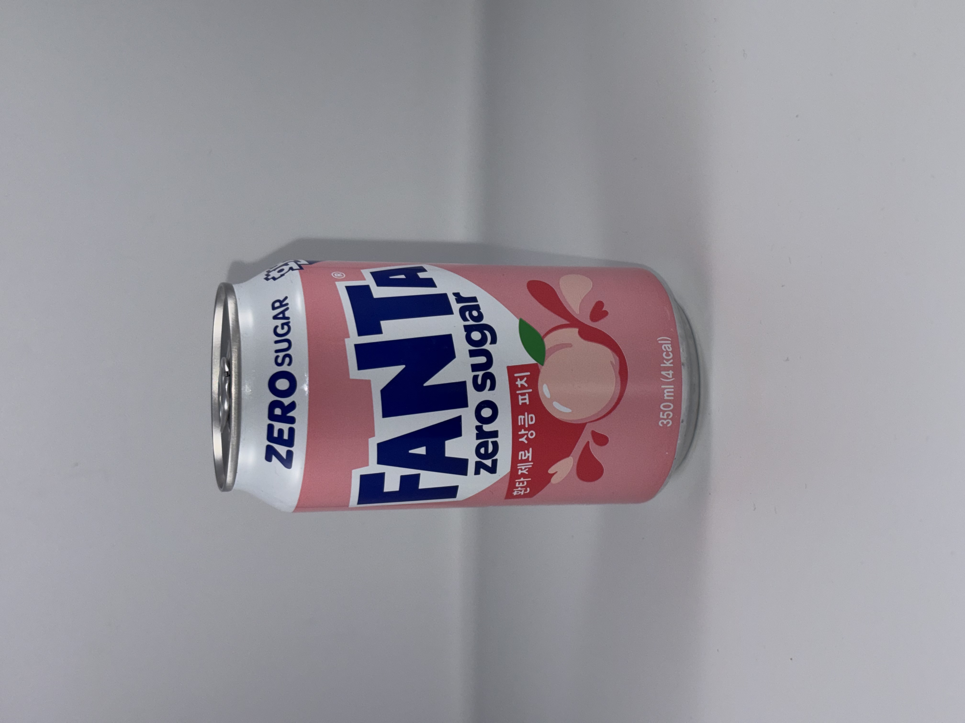 Fanta Zero Coréenne Saveur Peche