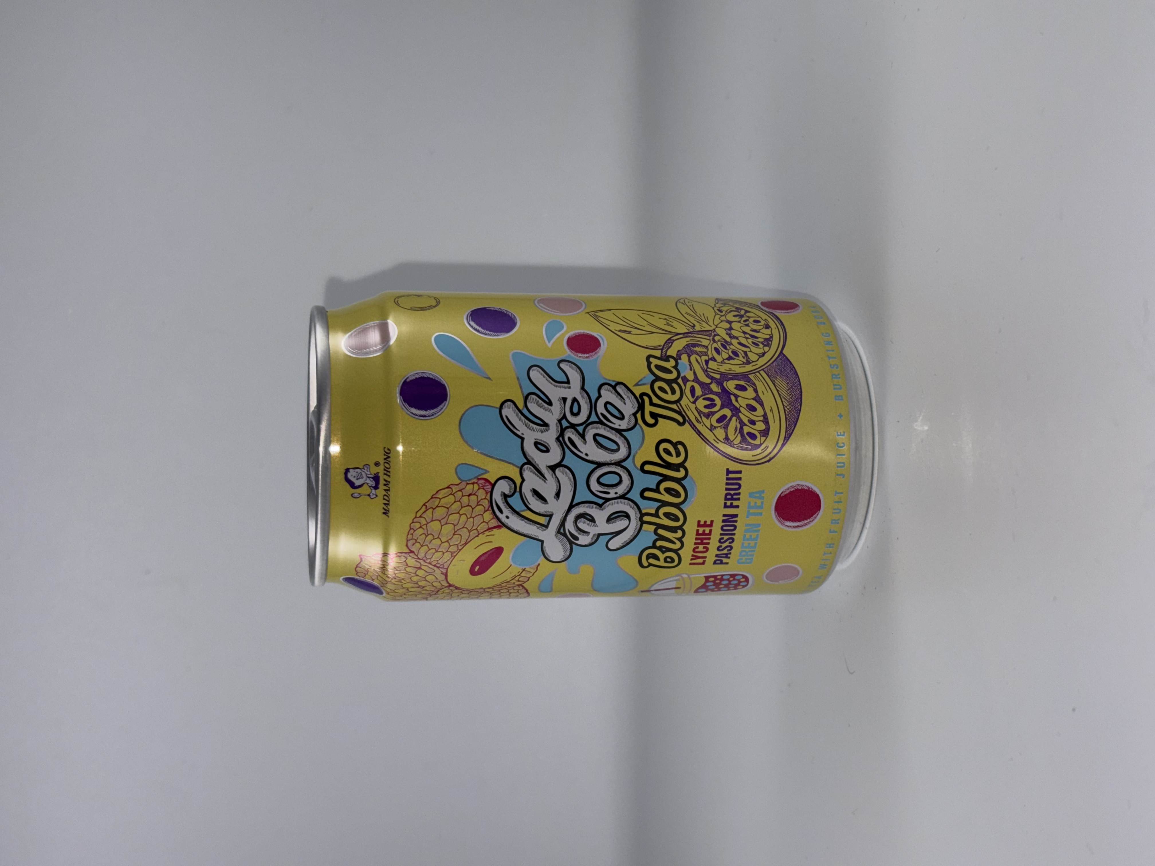 Lady Boba Bubble Tea Saveur Litchi, Passion