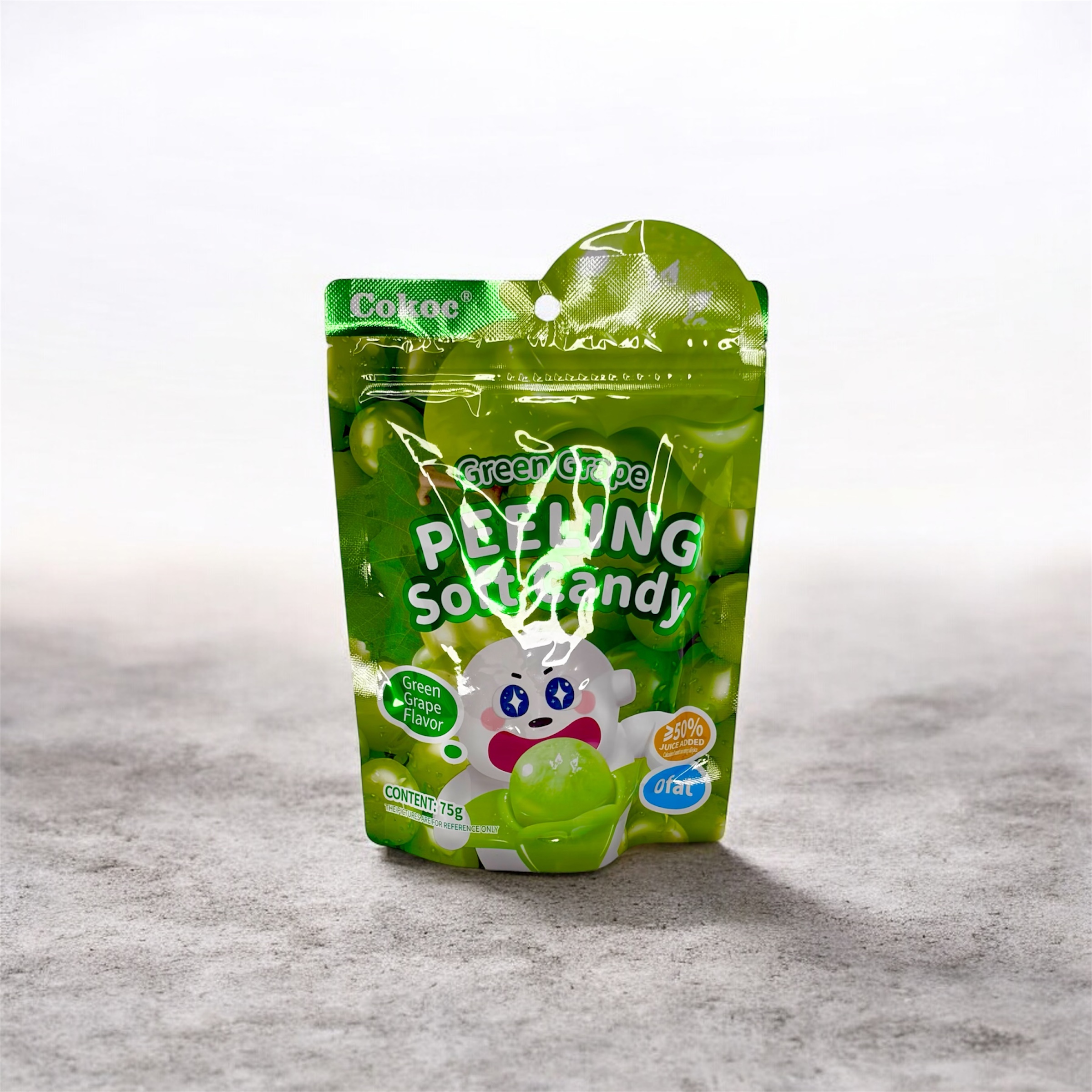 Peeling Soft Candy Saveur Raisin Vert